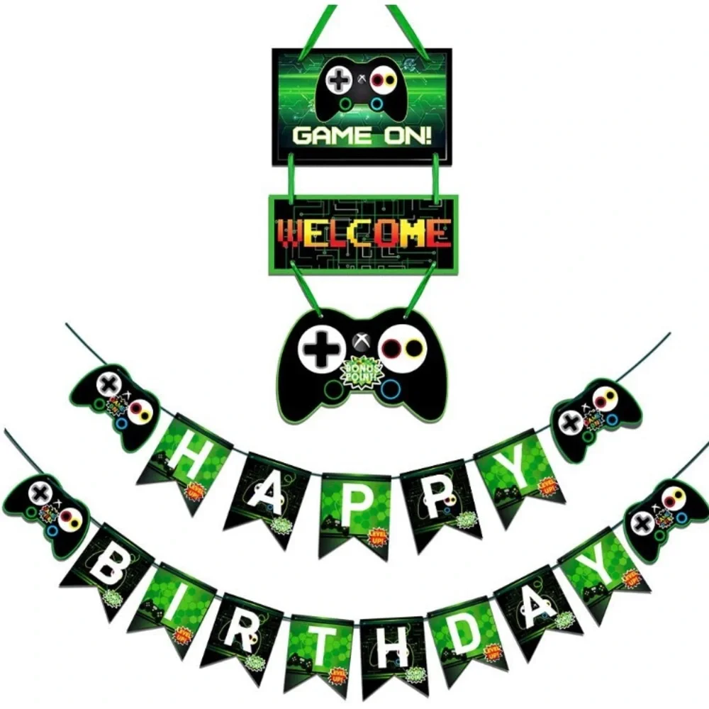 Birthday Party Decorations Video Game Theme